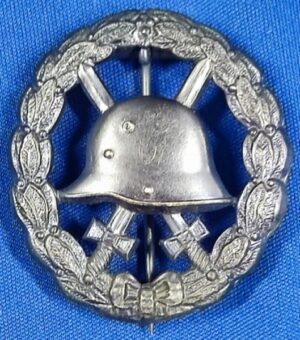 4 - DISTINTIVO BADGE FERIDO EM COMBATE PRETO