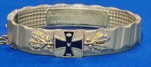 Pulseira Cruz de Ferro Patriótica Imperial Alemã - Feminina - 1914